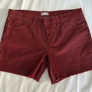 CARVE DESIGN Oahu 6in Short Rust color Size 14